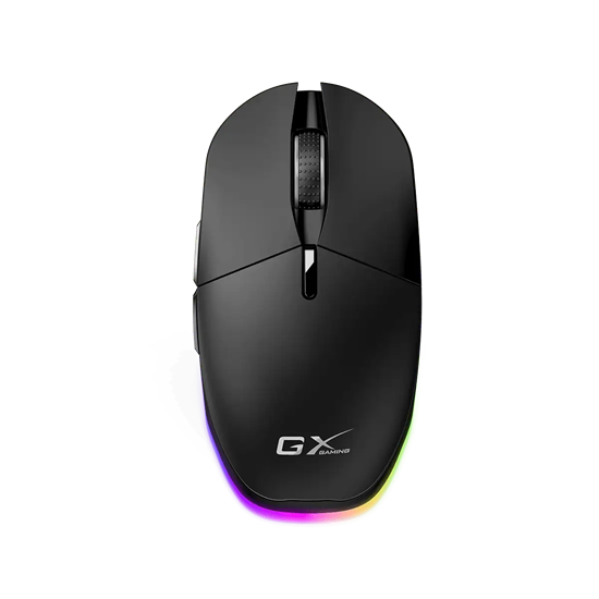Maus Gaming Genius Scorpion M8250 / Bluetooth / LED / Rikarikueshëm / 6 Butona / 800–3200 DPI – Zezë