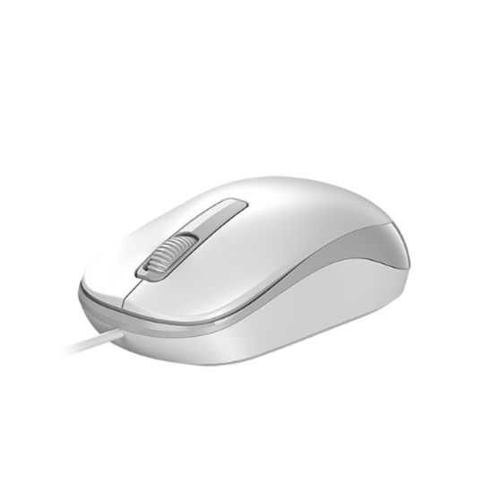 Maus me kabllo Genius DX-125 / Optical / USB / 3 Butona / 1000 DPI - Bardhë