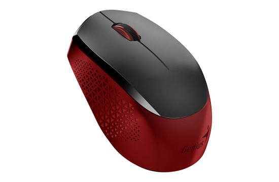 Maus pa kabllo Genius NX-8000S / Wireless + Bluetooth / AA + USB / 2.4GHz / 1200 DPI - Zezë/Kuqe - Figura 3