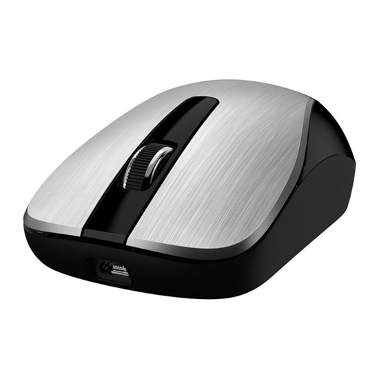 Maus pa Kabllo Genius ECO‑8015 Wireless & Bluetooth / USB / 1200 DPI – Argjend - Figura 2