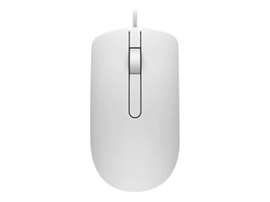 Maus me Kabllo Optik Dell MS116 / 1000 DPI – Bardhë - Figura 2