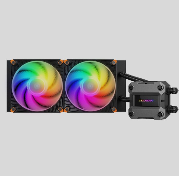Ftohës për procesor K COUGAR Poseidon Ultra 240 ARGB / Water Cooling - Black