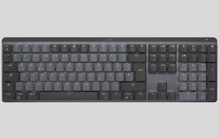 Tastierë Pa kabllo Logitech MX Mechanical Illuminated / Swiss QWERTZ - Grafit