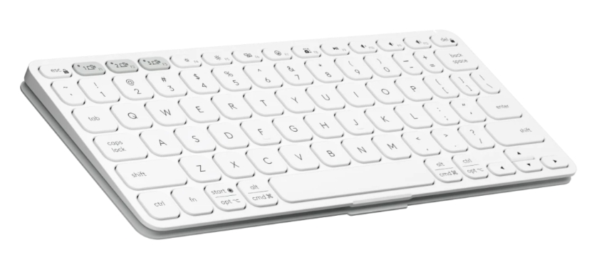 Tastierë pa kabllo Logitech Keys-To-Go 2 / QWERTY – Pale Grey - Figura 2