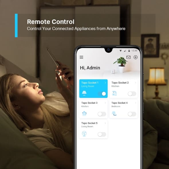 Mini Smart Wi-Fi Socket TP-Link / Remote Control / Schedule/ Timer / Voice Control / Away Mode - Figura 3