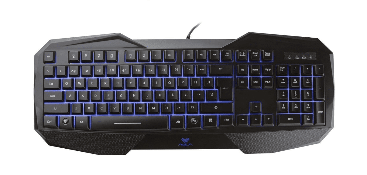 Tastierë Gaming Aula SI-859 / Ergometrik / RGB / Anti-Ghosting / E zezë - Figura 2