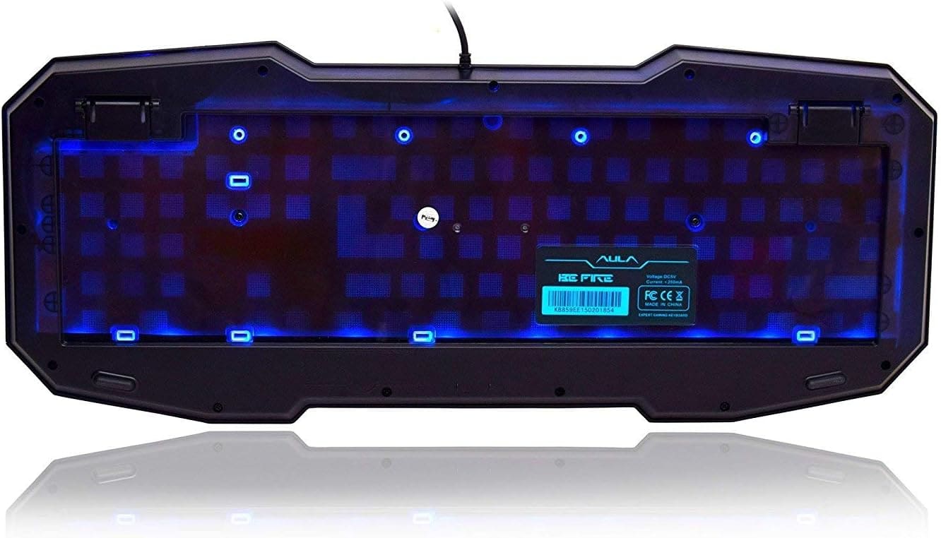 Tastierë Gaming Aula SI-859 / Ergometrik / RGB / Anti-Ghosting / E zezë - Figura 3