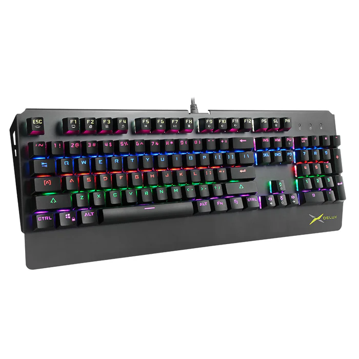 Tastierë Gaming Delux KM06 / Mekanike / RGB / Anti-Ghosting / E zezë - Figura 3