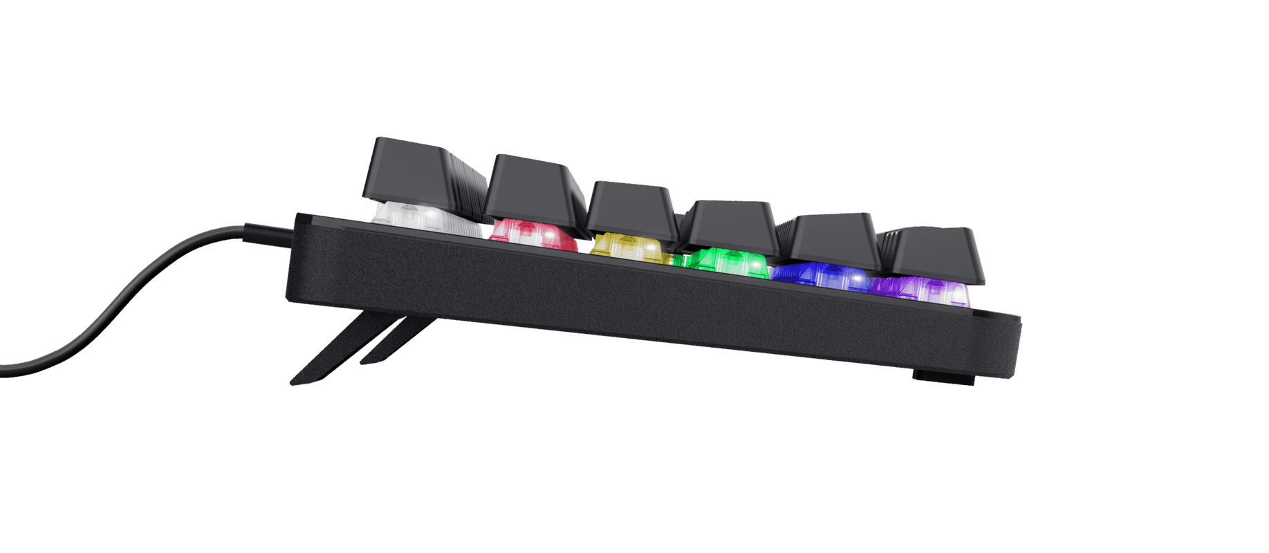 Tastierë Gaming Trust Thaz GXT 1863 / Mekanike / RGB / E zezë - Figura 4