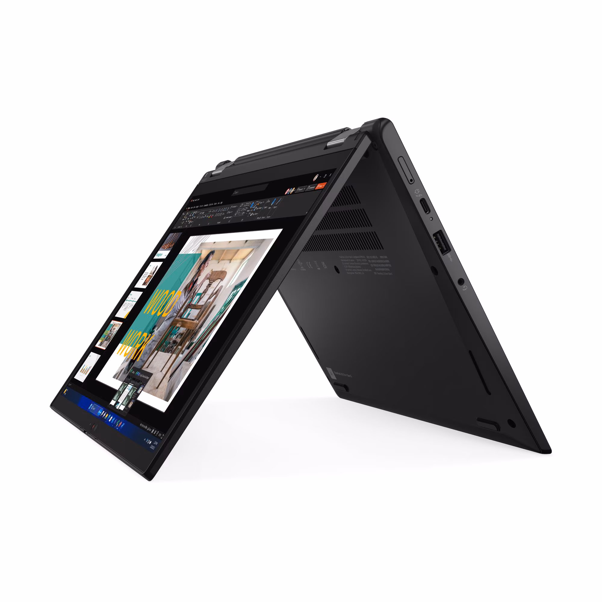 Laptop Lenovo ThinkPad L13 2-in-1 G5 / Ultra 5 135U / 32GB LPDDR5 / 256GB / 13.3" WUXGA IPS Multi touch / Intel Graphics / DE - Zezë - Figura 2