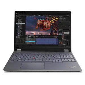 Laptop Lenovo ThinkPad P16 G2 / i7-13850HX / 64GB DDR5 / 512GB / 16" WQXGA IPS AG 165Hz / RTX A2000 Ada 8GB / DE  - Gri