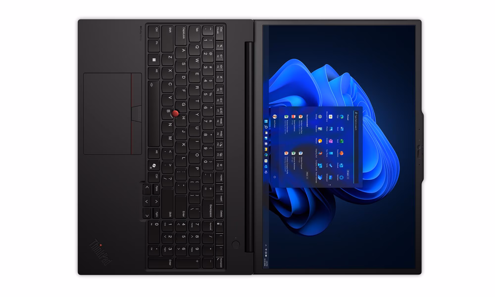 Laptop Lenovo ThinkPad P16S / Ultra 7 265H / 2x 32GB DDR5 / 1TB / 16" WUXGA IPS / RTX PRO 1000 8GB - Zezë - Figura 3
