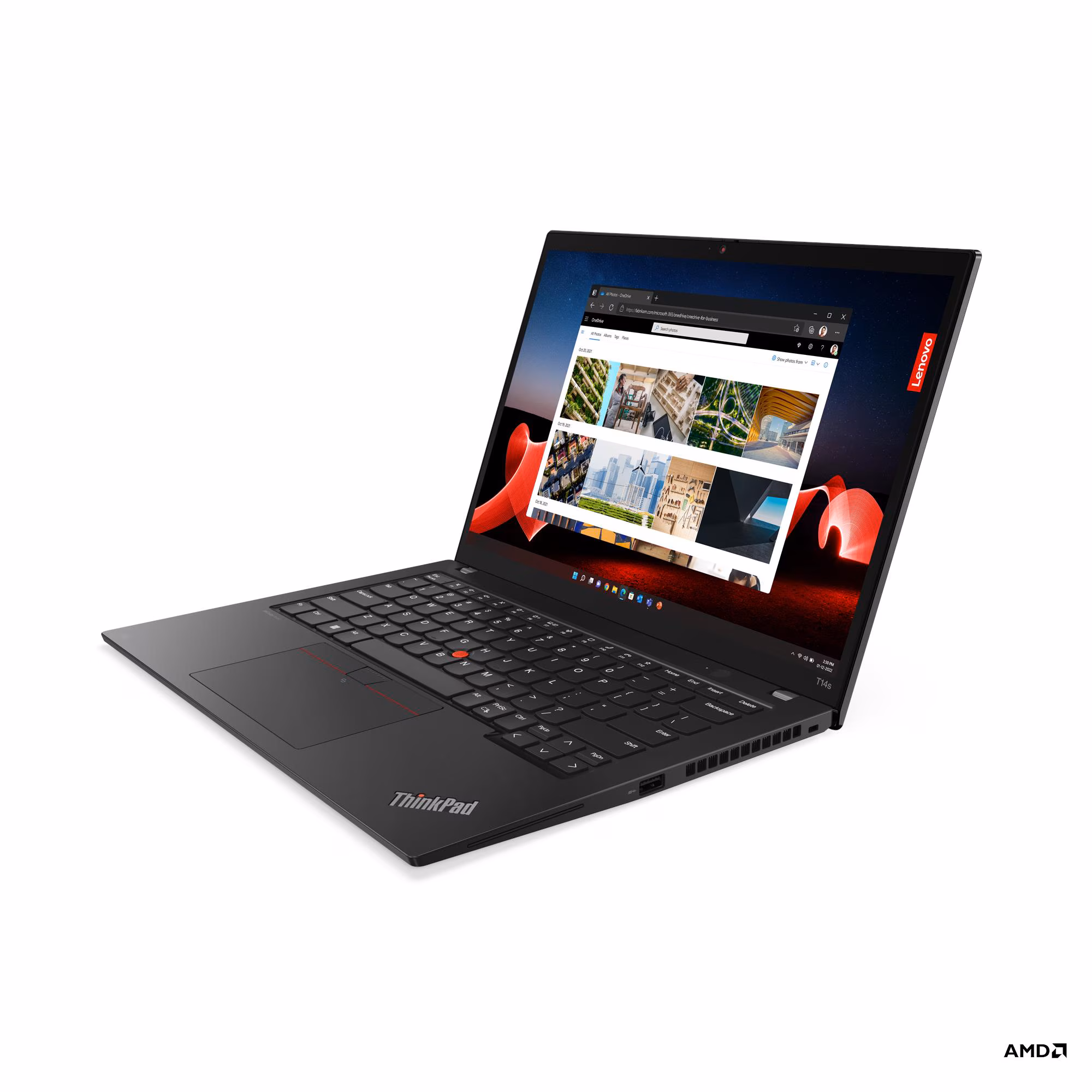 Laptop Lenovo ThinkPad T14s G4 / Ryzen 5 Pro 7540U / 32GB LPDDR5x / 512GB / 14" WUXGA IPS Touch 60Hz / AMD Radeon 740M / DE - Zezë - Figura 6