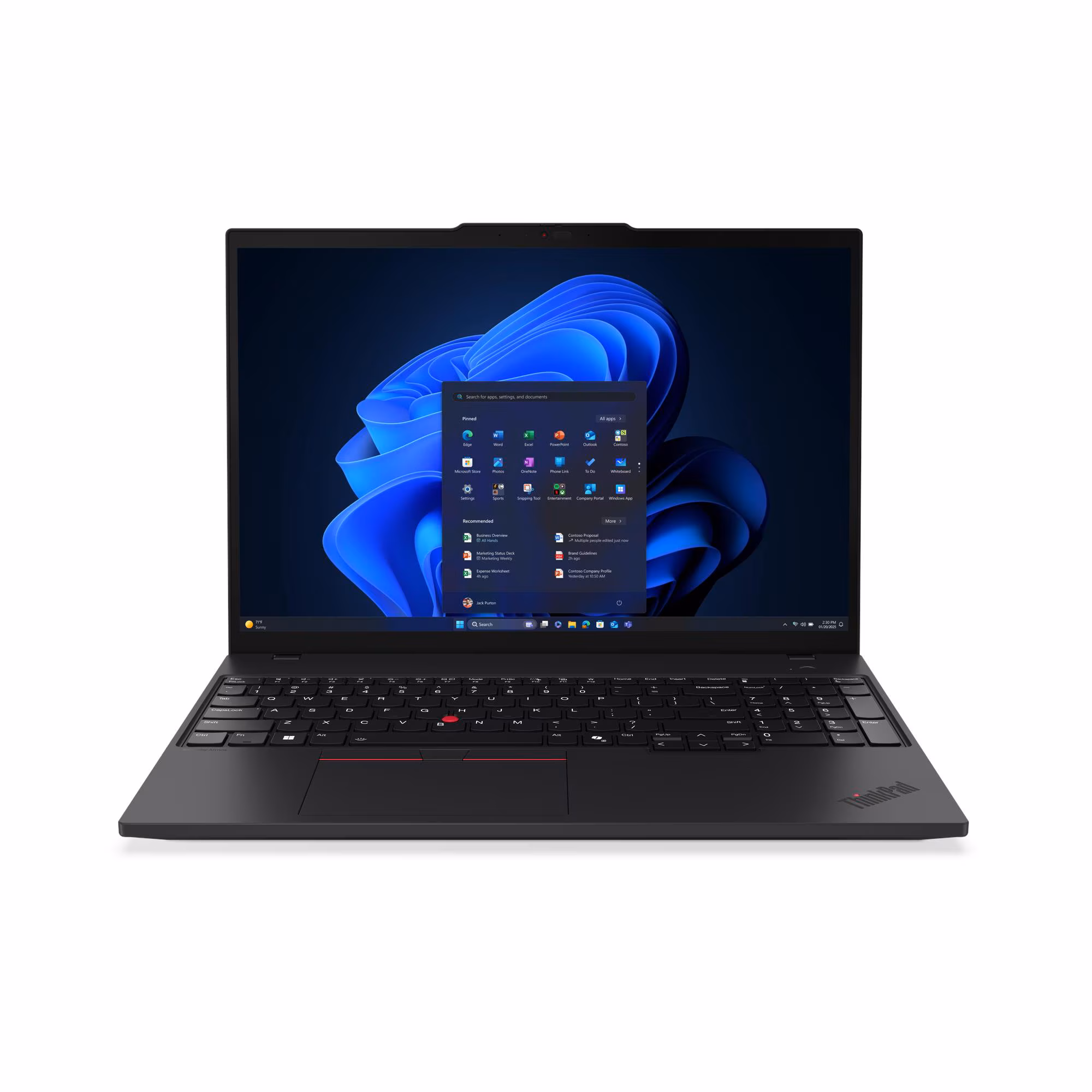 Laptop Lenovo ThinkPad T16 G4 / Ultra 7 258V / 32GB LPDDR5x / 512GB / 16" WUXGA IPS / Intel Arc Graphics 140V / DE - Zezë