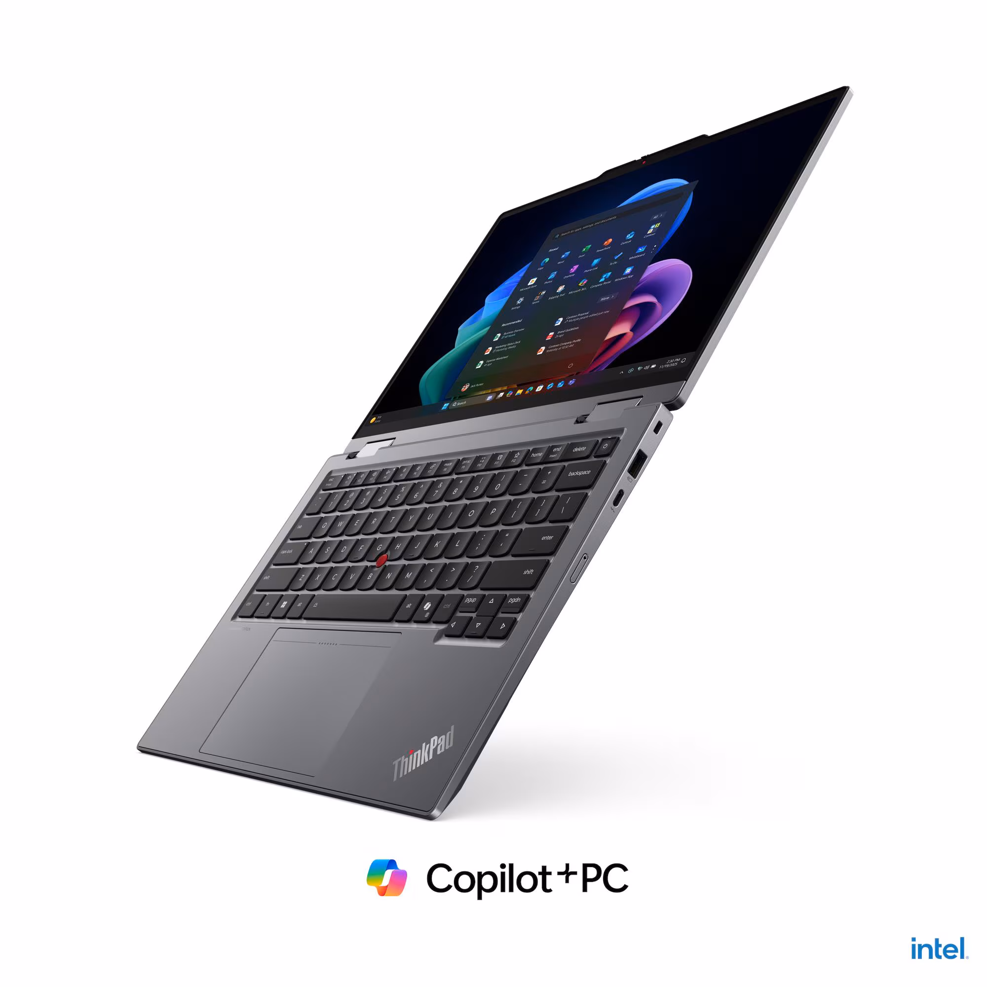 Laptop Lenovo Thinkpad X1 2in1 G11 / Ultra 7 355 / 32GB LPDDR5X / 512GB / 14" WUXGA IPS AG Touch 60Hz / Intel Graphics / DE - Gri - Figura 7
