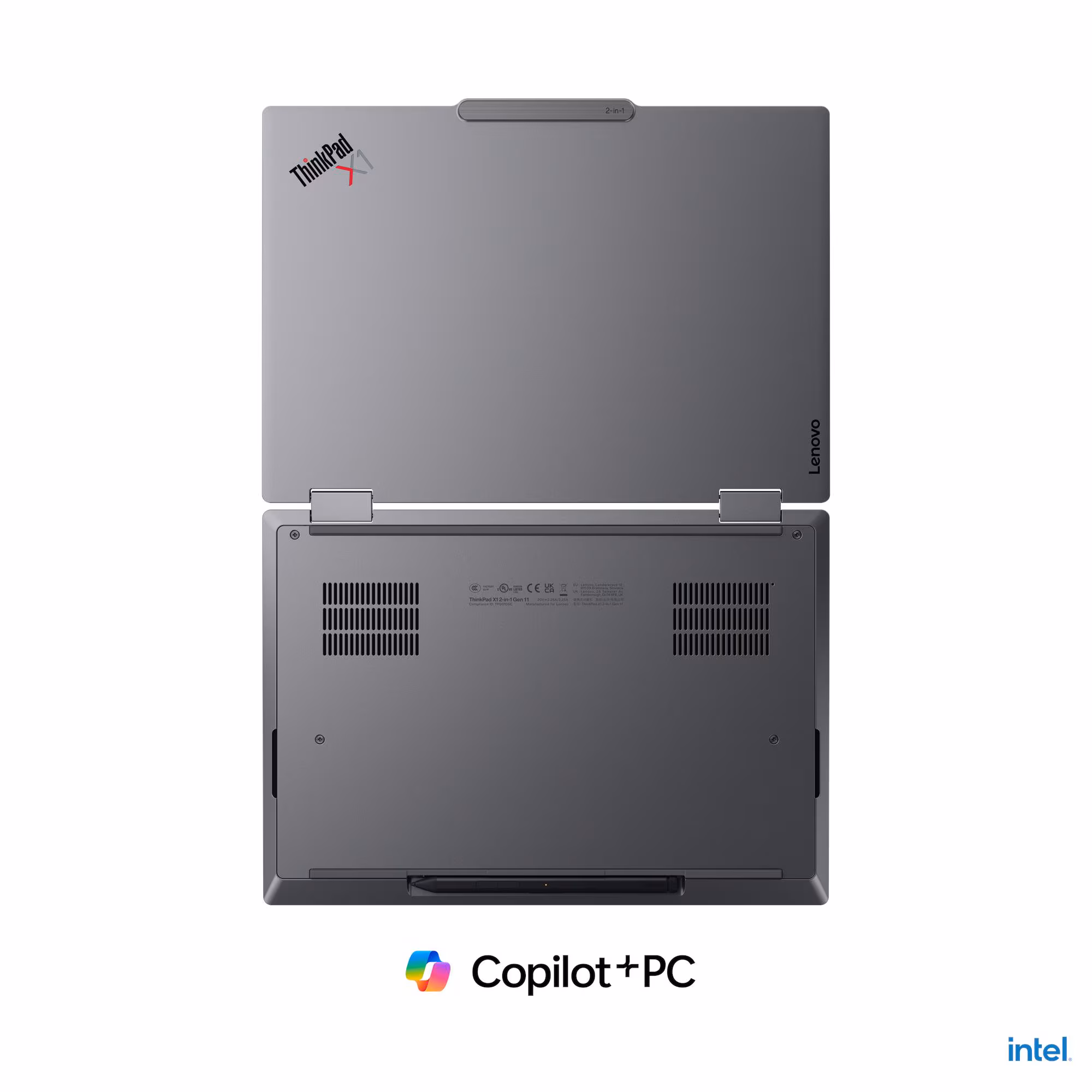 Laptop Lenovo Thinkpad X1 2in1 G11 / Ultra 7 355 / 32GB LPDDR5X / 512GB / 14" WUXGA IPS AG Touch 60Hz / Intel Graphics / DE - Gri - Figura 9