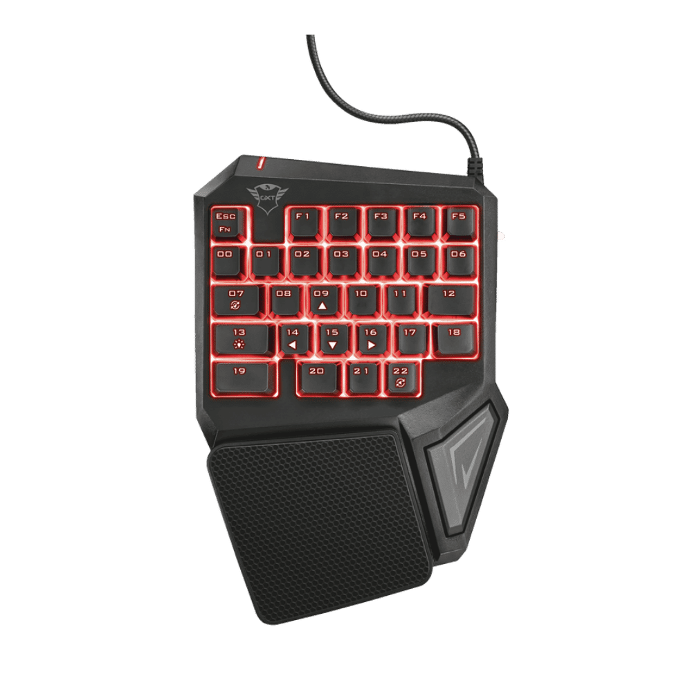 Tastierë Gaming Trust GXT 888 Assa / Mekanike / RGB / Me kabëll 1.8m / Anti-Ghosting / 438 x 150 x 35 mm / E zezë - Figura 3