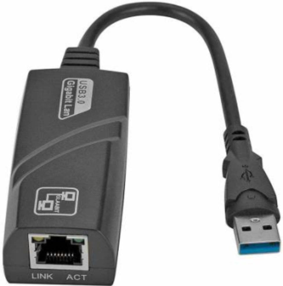 Adapter Inter-Tech / USB3.0 në RJ45 Gigabit Lan 1000 MBit/s / I zi - Figura 2