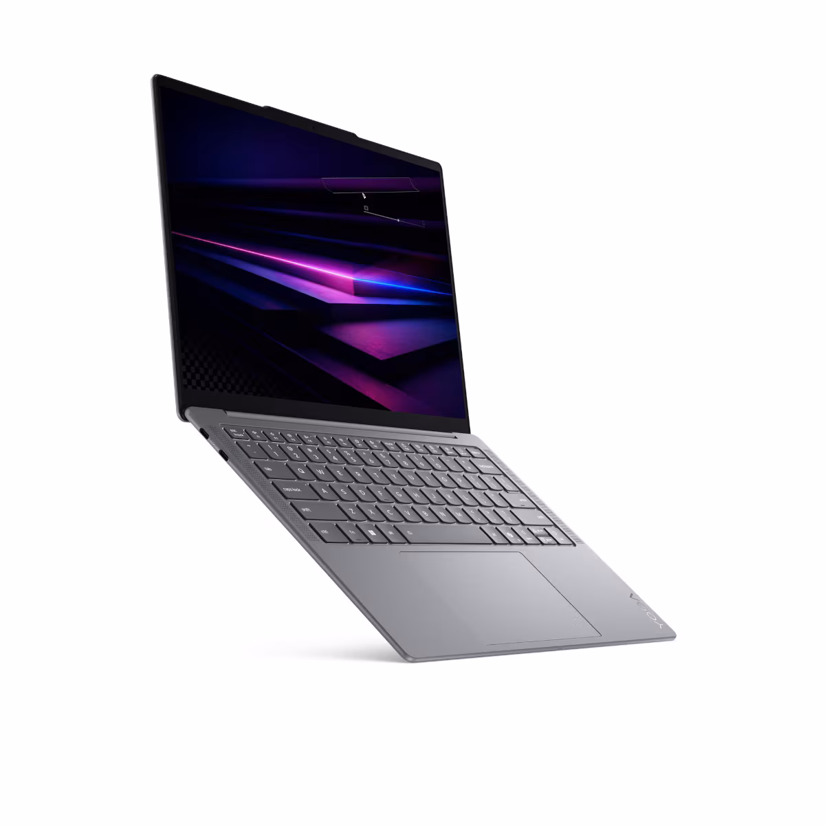 Laptop Lenovo Yoga 7 Slim / Ultra 7 355 / 16GB / 1TB / 14" 2.8K OLED / Intel Graphics / DE - Gri - Figura 5