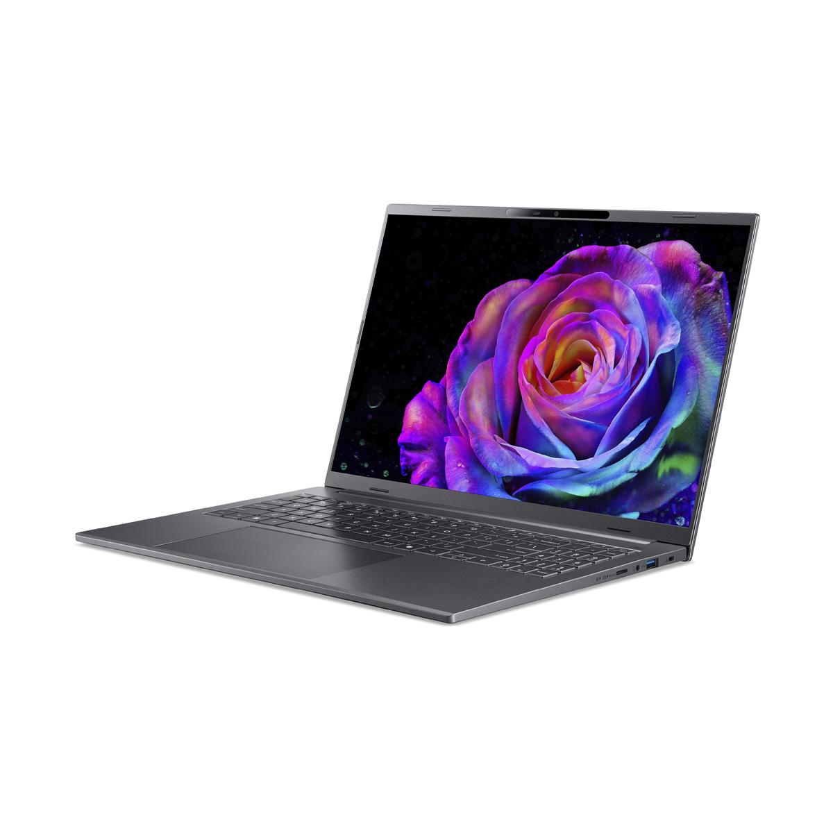 Laptop Acer Aspire A16 AI A16-61M-R8T1 / Ryzen AI 7 350 / 32GB LPDDR5x / 1TB / 16" WUXGA IPS 120Hz / AMD Radeon 860M / DE -Gri