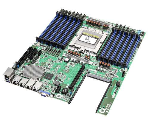 Pllakë Amë MB Server ASRock Mainboard GENOAD24QM32-2L2T/BCM EEB Sockel SP5 Bulk - Figura 2