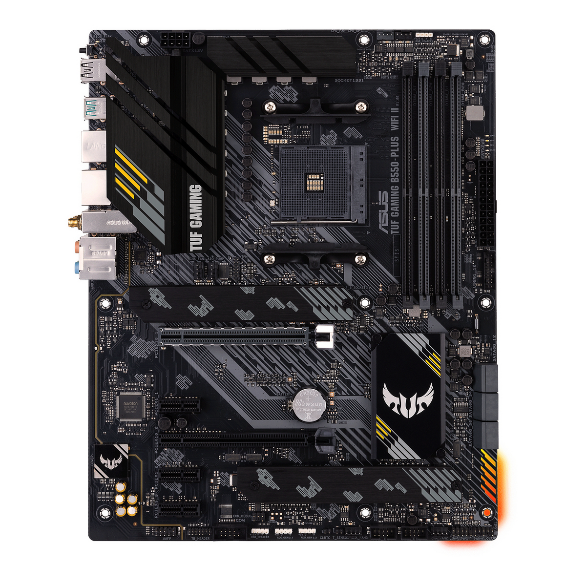 Pllakë Amë MB AMD Asus TUF GAMING B550‑PLUS WIFI II – Zezë