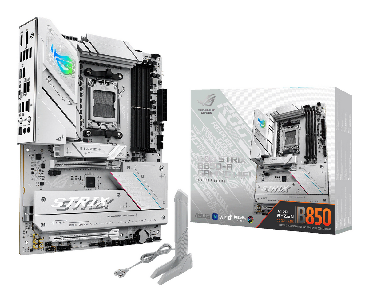 Pllakë Amë AMD Asus ROG STRIX B850-A GAMING WIFI / 90MB1J50-M0EAY0 – Bardhë