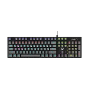Tastierë Gaming Aula S2022 / Mekanike / RGB / Anti-Ghosting / E zezë