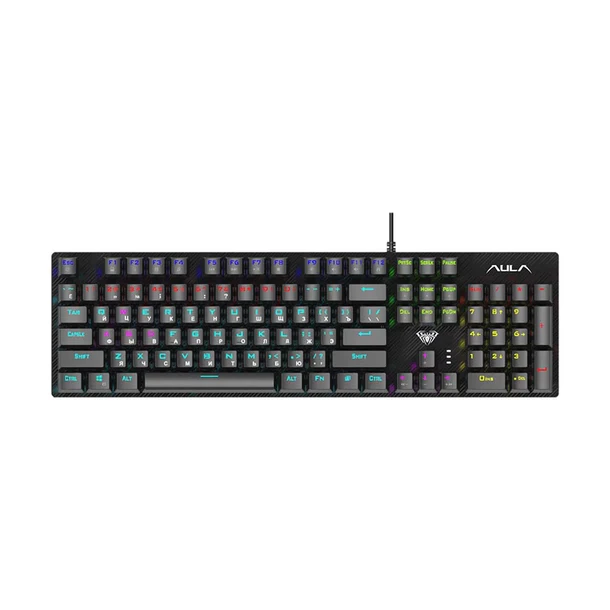 Tastierë Gaming Aula S2022 / Mekanike / RGB / Anti-Ghosting / E zezë