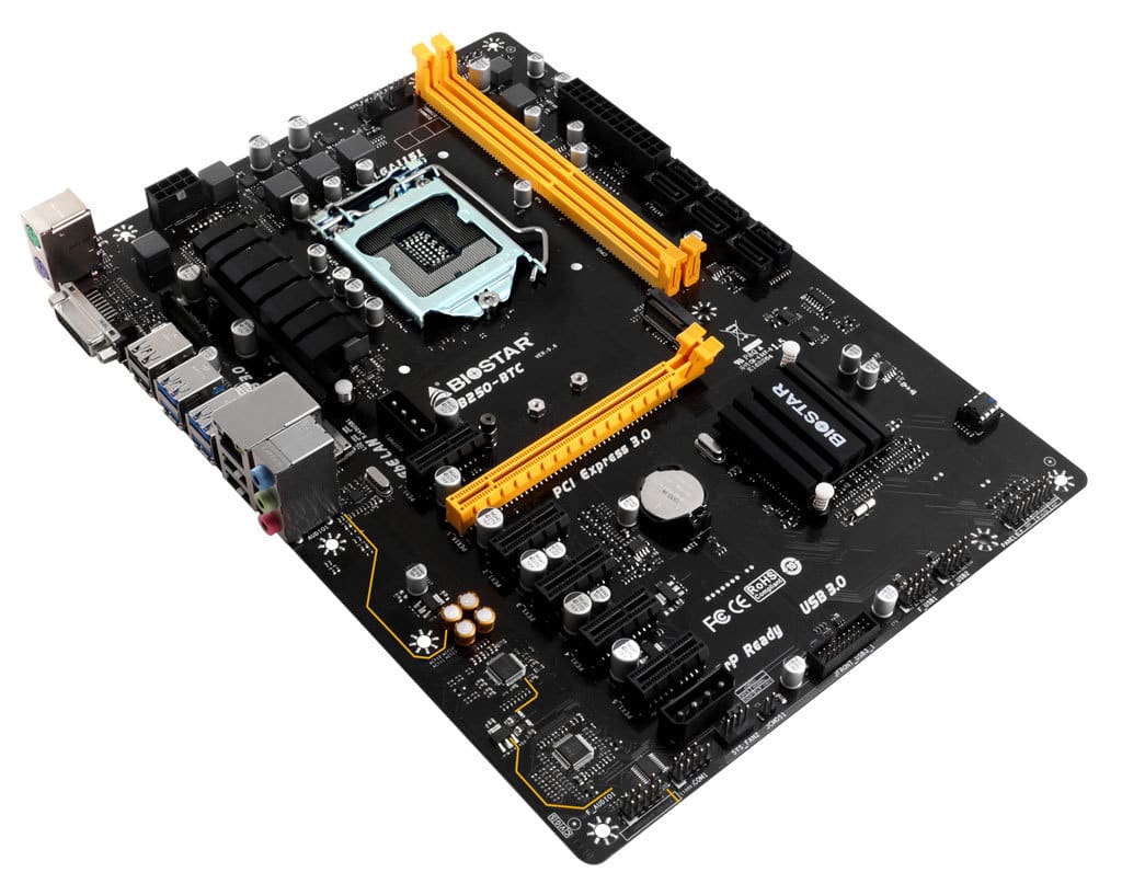 Motherboard Biostar TB250-BTC / LGA1151 / ATX / 2 x DDR4 DIMM / 1 x PCI-E 3.0 x16 / Realtek RTL8111H - 10/100/1000Mb/s - Figura 3