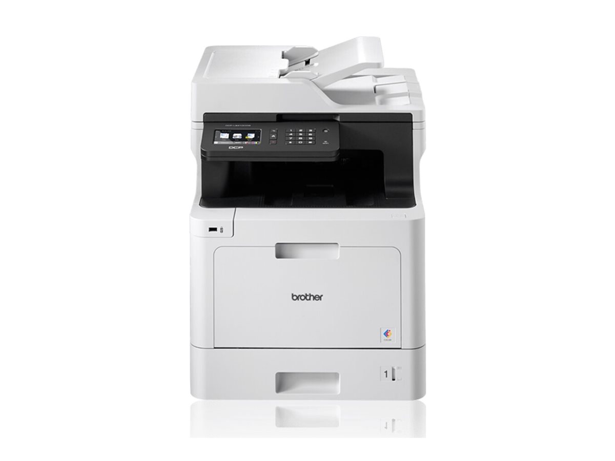 Printer Multifunksional BROTHER MFC COLOR LASER DCPL8410CDWYJ1 / Print, Scan, Copy / up to 31 ppm / A4 / ADF / Wifi / e bardhë
