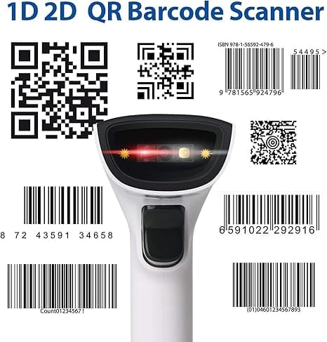 Scaner I-Tech 4308 / Për barkod / BT A51 / Bluetooth / I bardhë - Figura 5