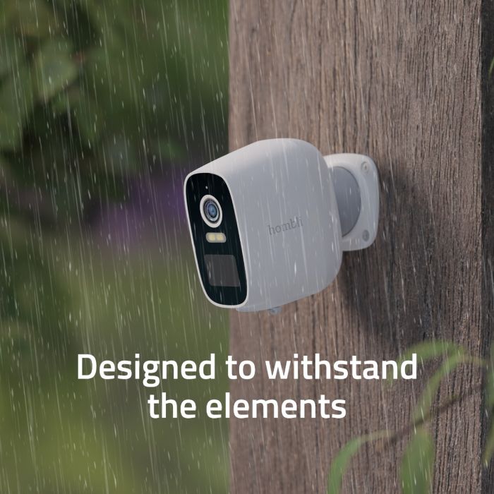 Hombli smarte Batterie Kamera. weiß - Figura 3