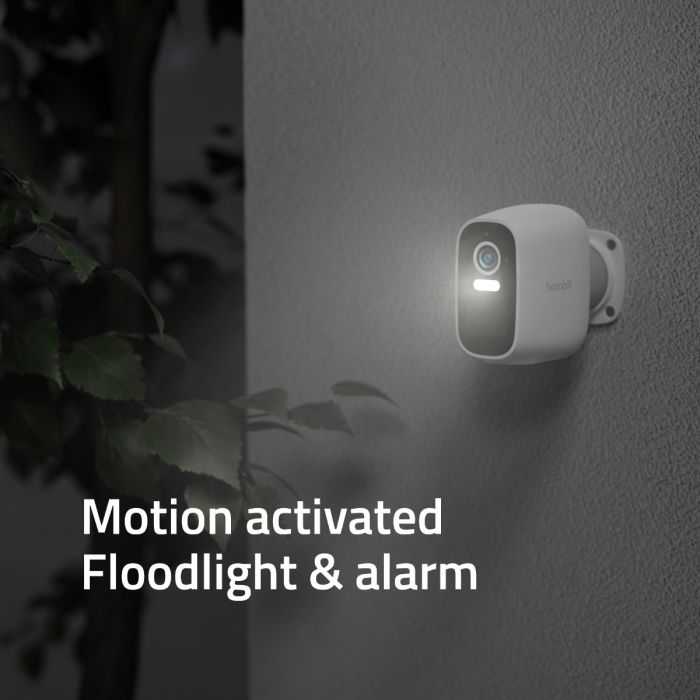 Hombli smarte Batterie Kamera. weiß - Figura 4