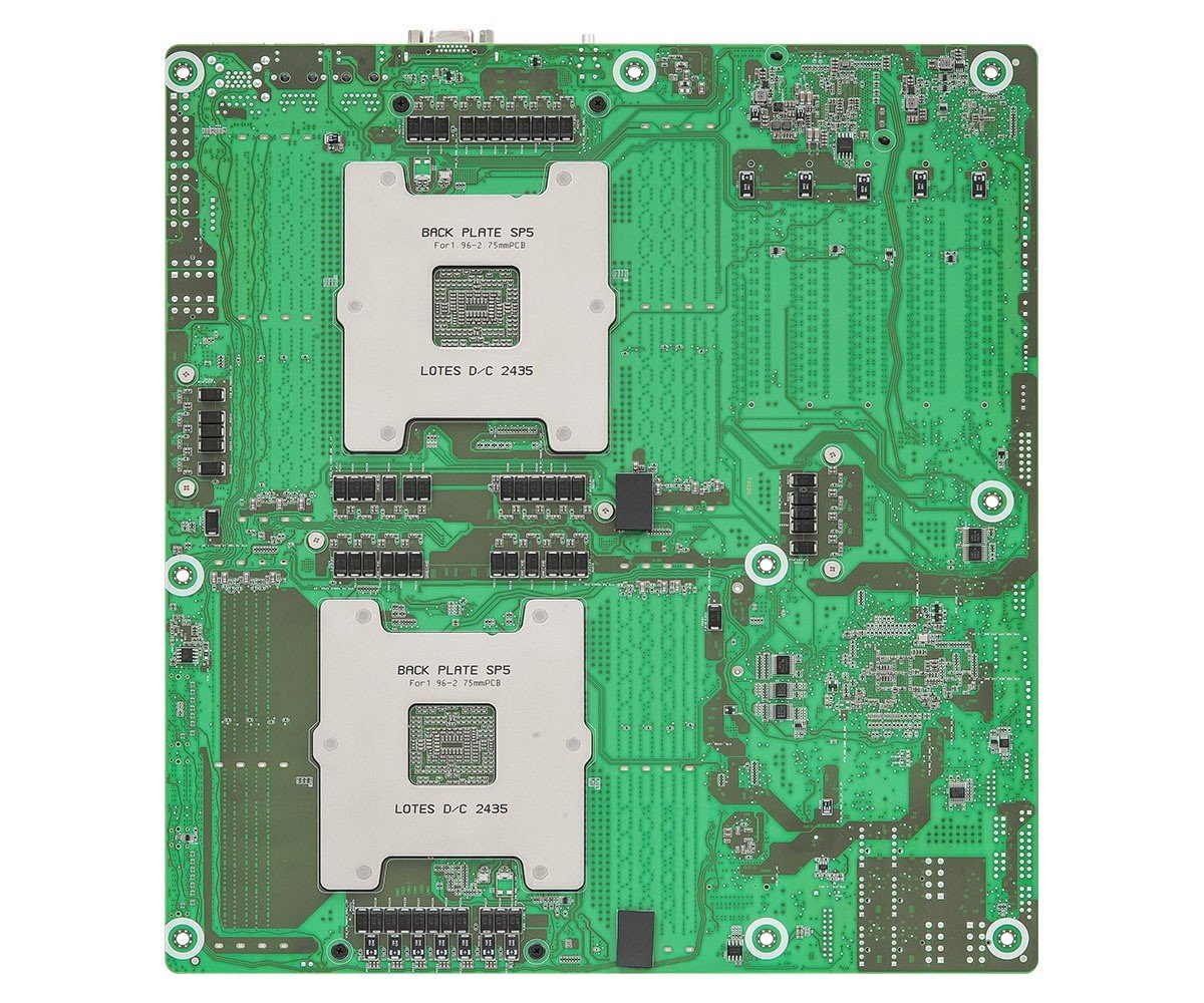 Pllakë Amë MB Server ASRock Mainboard TURIN2D16-2T EEB Dual Sockel SP5 Single - Figura 3