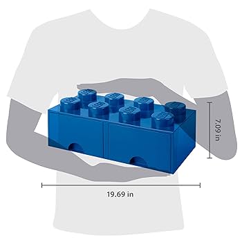 LEGO Room Copenhagen Storage Brick 8 – Blu - Figura 3