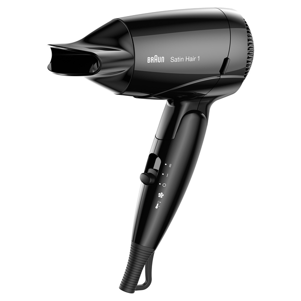 Tharëse flokësh Braun Satin Hair 1 BRHD130E - Zezë