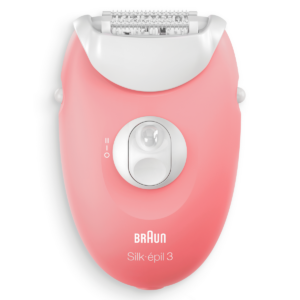 Epilator Braun Silk‑épil 3 3‑176 – Rozë / Bardhë