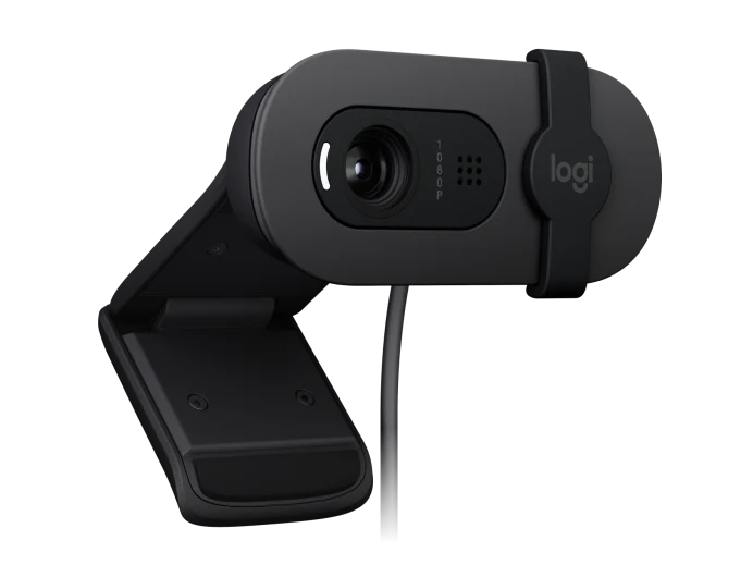 Kamerë Logitech BRIO 105 / Full HD / 1080p/30fps / Auto-Light Balance / Microphone / USB-A / E zezë - Figura 2