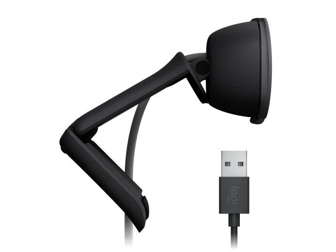 Kamerë Logitech BRIO 105 / Full HD / 1080p/30fps / Auto-Light Balance / Microphone / USB-A / E zezë - Figura 4