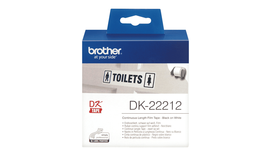 Letër Brother Label DK-22212 - Bardhë