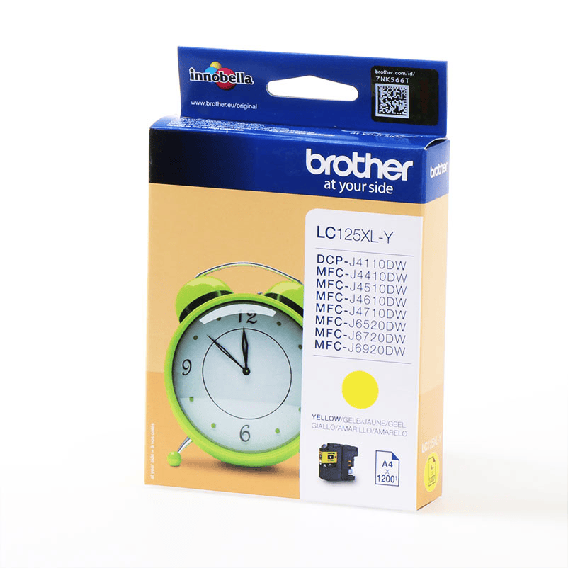 INK Brother LC-125XLY – Verdhë