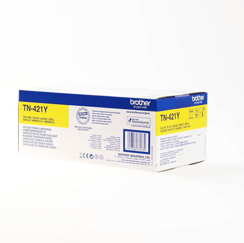 Toner Brother TN‑421Y – Verdhë