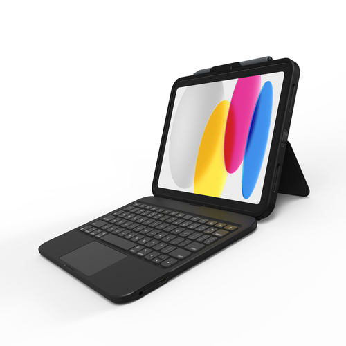 Aksesorë për tablet ZAGG Tough Keys Bluetooth për iPad 10.9" (10.Gen/ A16) / QWERTZ – Zezë - Figura 2