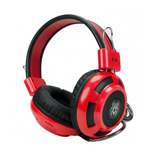 Kufje Gaming YORO Stereo F05 / 115db / Over-Ear / E zezë dhe E kuqe - Figura 2