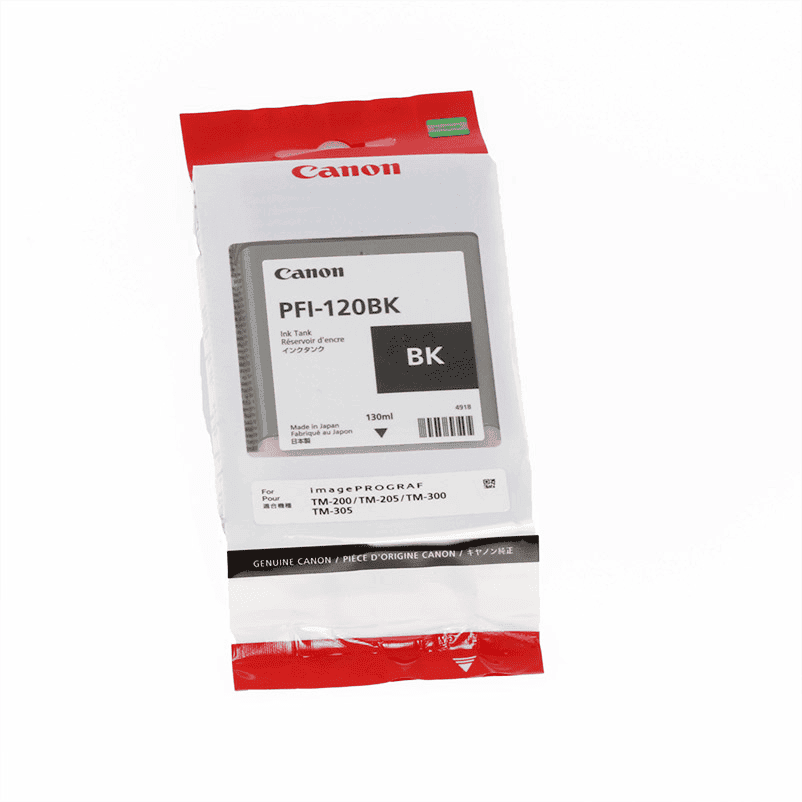 Ink Canon PFI‑120BK / 2885C001 – Zezë