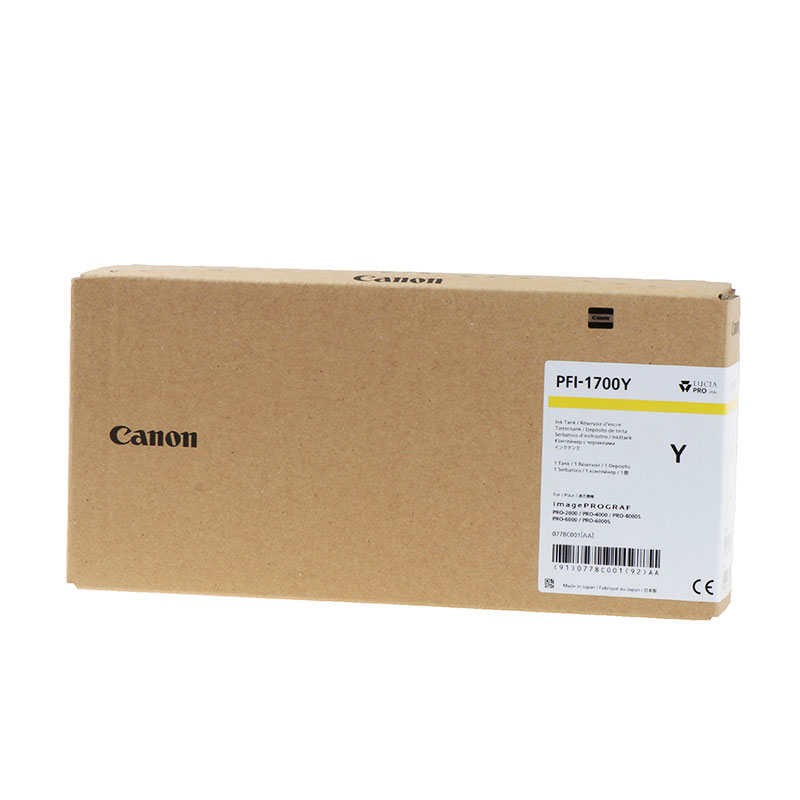 Ink Canon PFI-1700Y / XXL – Verdhë