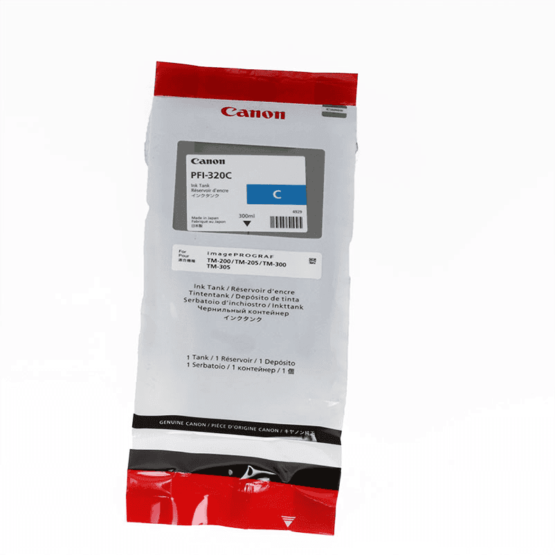 Ink Canon PFI‑320C / 2891C001 / XL – Blu