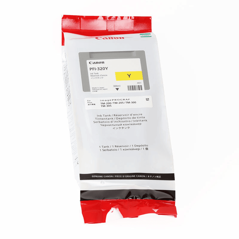 Ink Canon PFI‑320Y / 2893C001 / XL – Verdhë