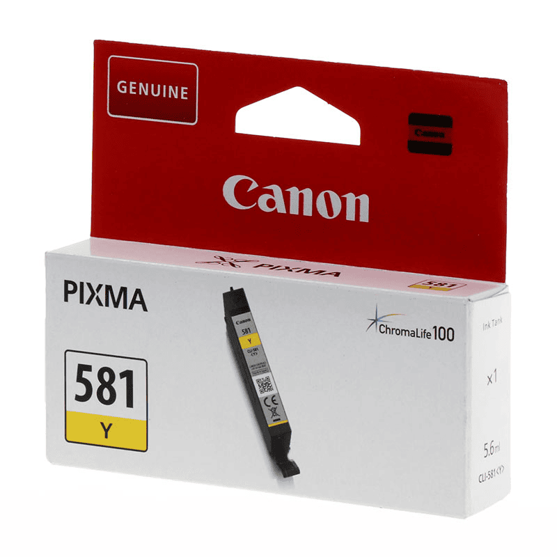 Ink Canon CLI‑581Y – Verdhë